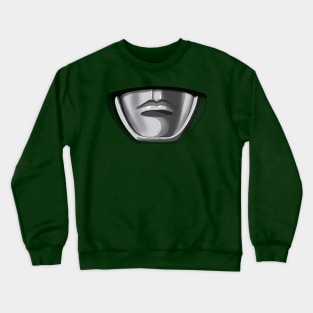 Mighty Morphin Power Mask GREEN Crewneck Sweatshirt